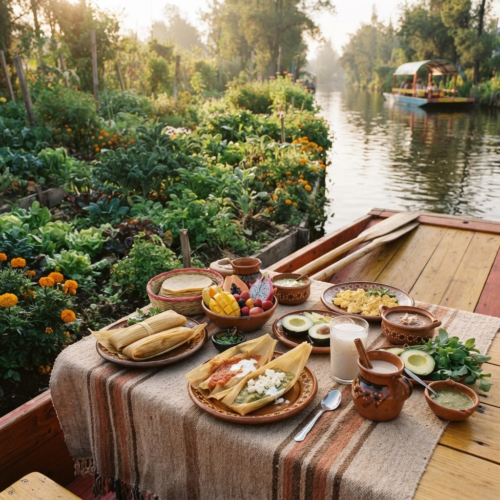 Fotografía de la experiencia: Desayuno en chinampa